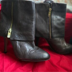 Vince Camuto Dark Brown Heeled Boots